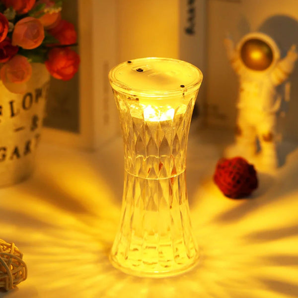 Crystal Night Light Lamp