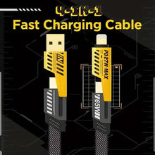 4 in 1 Charging Cable 65W Cable (1 Pc) Worlds Best