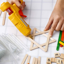 Transparent Hot Melt Glue Sticks (10 Pc Set)