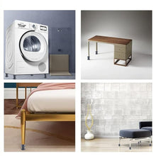 Plastic Washing Machine Vibration Feet (4 Pcs Set)