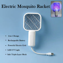Rechargeable Electric Mosquito Swatter Racket