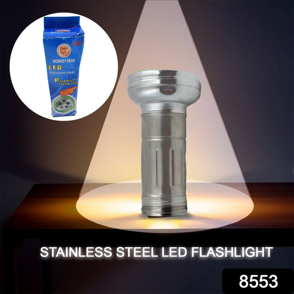 Nostalgic Portable Flashlight – Simple Iron Outdoor Old-Fashioned Torch Light