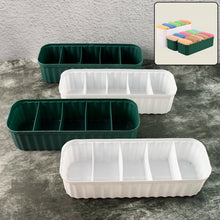 5 Compartments Socks / Handkerchief / Underwear Storage Boxes (pack of 4)